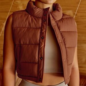 LSKD Layer Up Cropped Vest